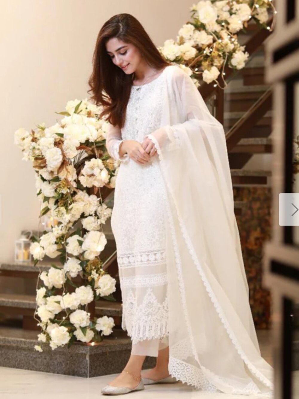 Faiza Saqlain “Pearl” Formal Dress | Pakistani Designer